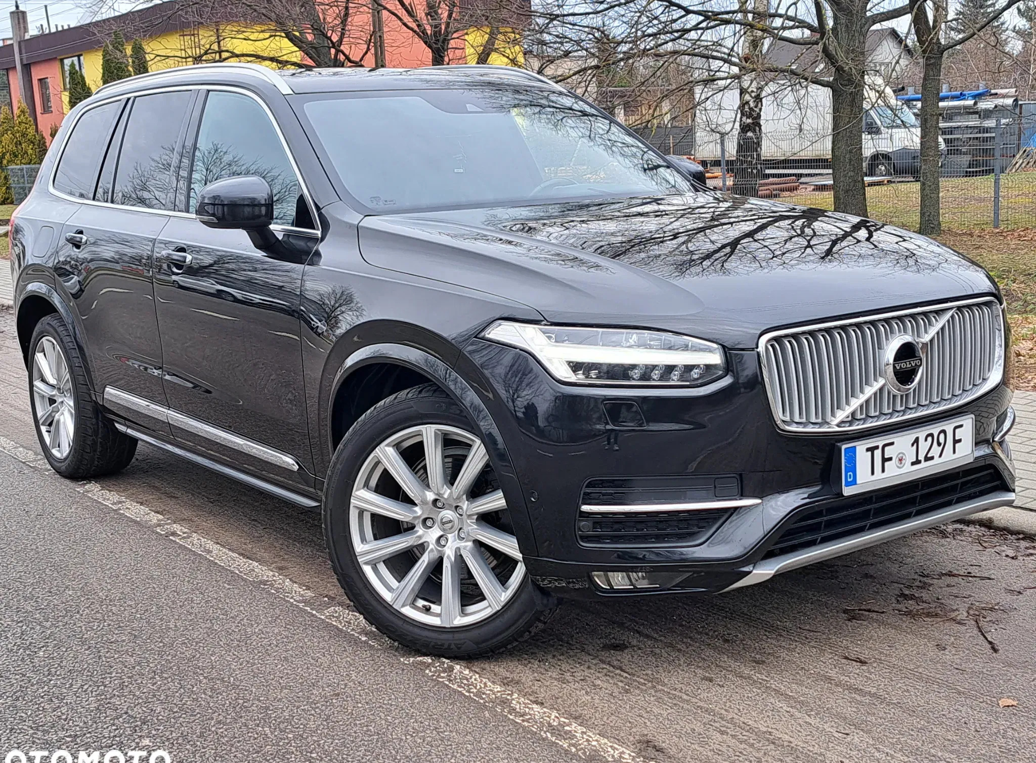 Volvo XC 90 cena 128000 przebieg: 210000, rok produkcji 2016 z Leszno małe 781